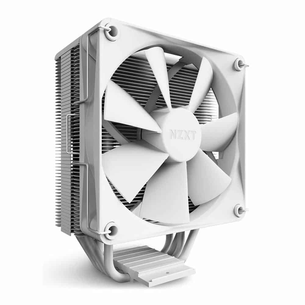 NZXT T120 White Intel/AMD CPU Cooler with 120mm Fan